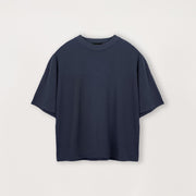 Cropped T-Shirt - Navy