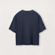 Cropped T-Shirt - Navy - Destructive