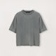 Cropped T-Shirt - Vintage grey - Destructive