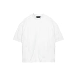 Cropped T-Shirt - White - Destructive