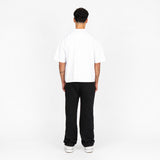 Cropped T-Shirt - White - Destructive