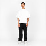 Cropped T-Shirt - White - Destructive