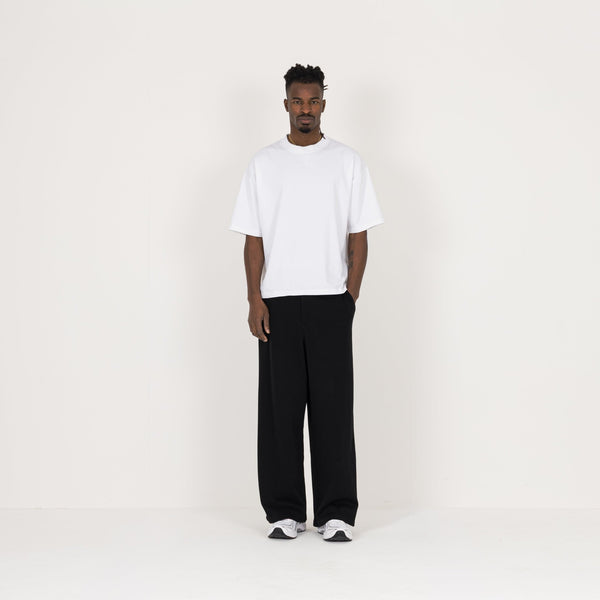 Cropped T-Shirt - White - Destructive