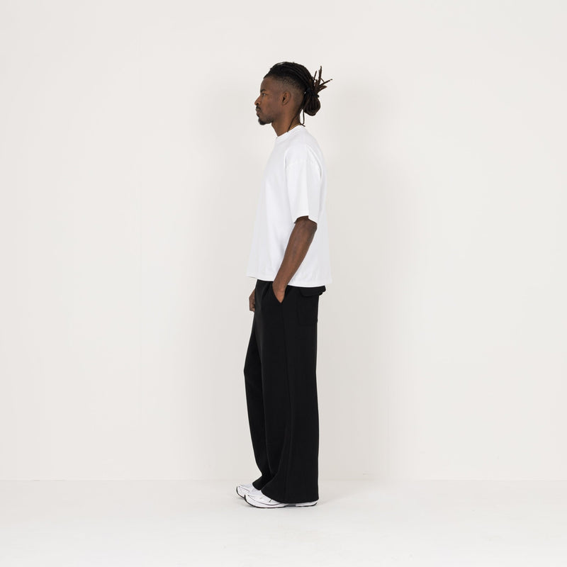 Cropped T-Shirt - White - Destructive