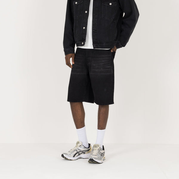 Denim Short - Vintage Black - Destructive