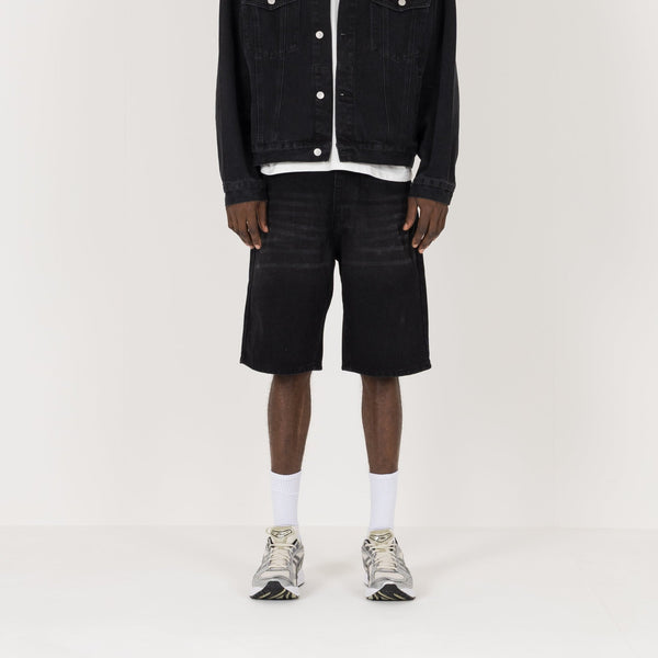 Denim Short - Vintage Black - Destructive