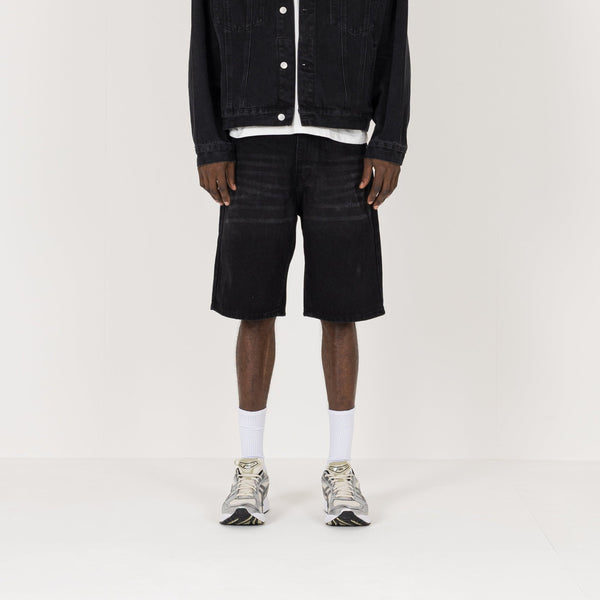 Denim Short - Vintage Black - Destructive