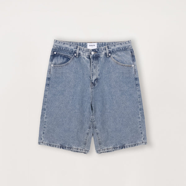 Denim Short - Vintage Indigo - Destructive