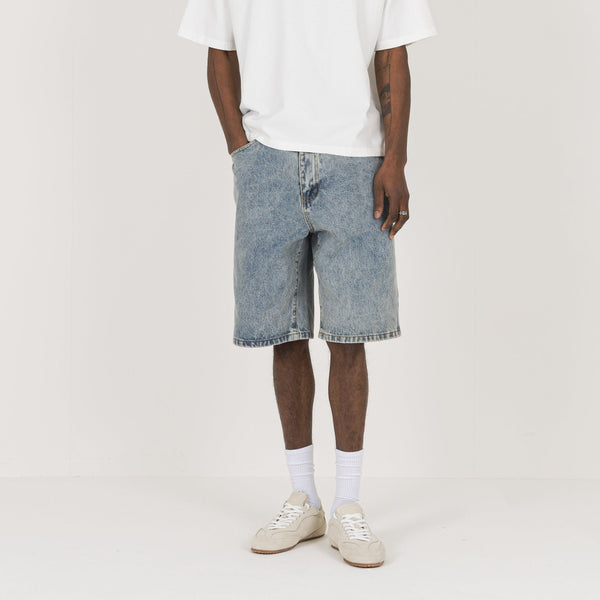 Denim Short - Vintage Indigo - Destructive