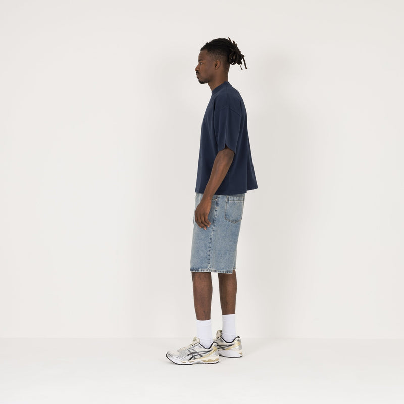 Denim Short - Vintage Indigo - Destructive