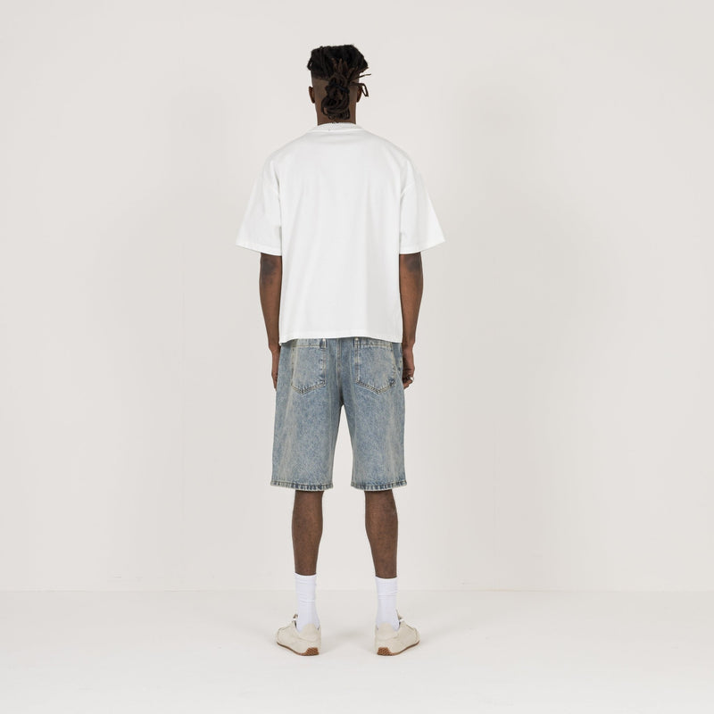 Denim Short - Vintage Indigo - Destructive