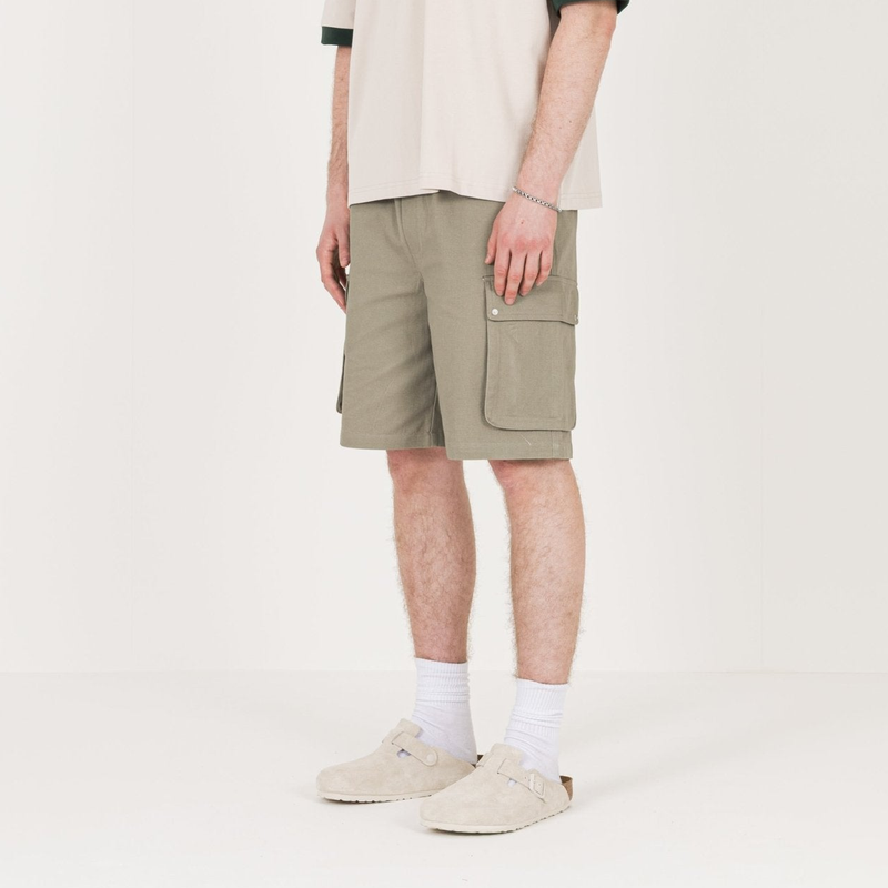 Cargo Short - Moss Green - Destructive