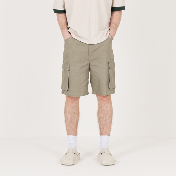 Cargo Short - Moss Green - Destructive
