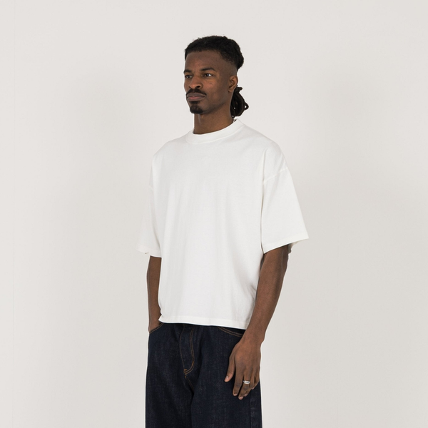 Cropped T-Shirt - Bone White - Destructive