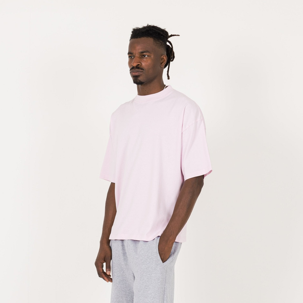 Cropped T-Shirt - Light Pink - Destructive