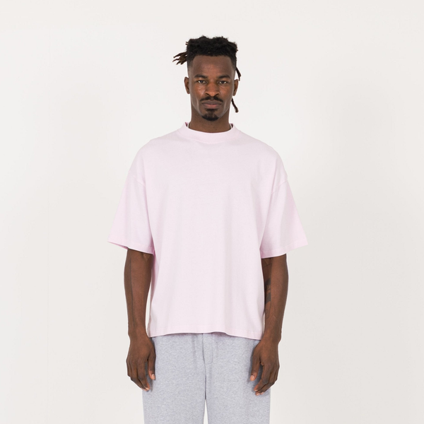 Cropped T-Shirt - Light Pink - Destructive