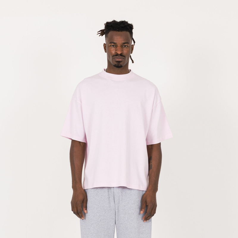 Cropped T-Shirt - Light Pink - Destructive