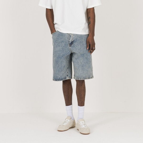 Denim Short - Vintage Indigo - Destructive
