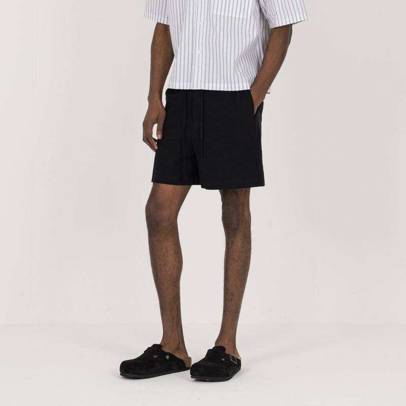 Linen Short - Black - Destructive