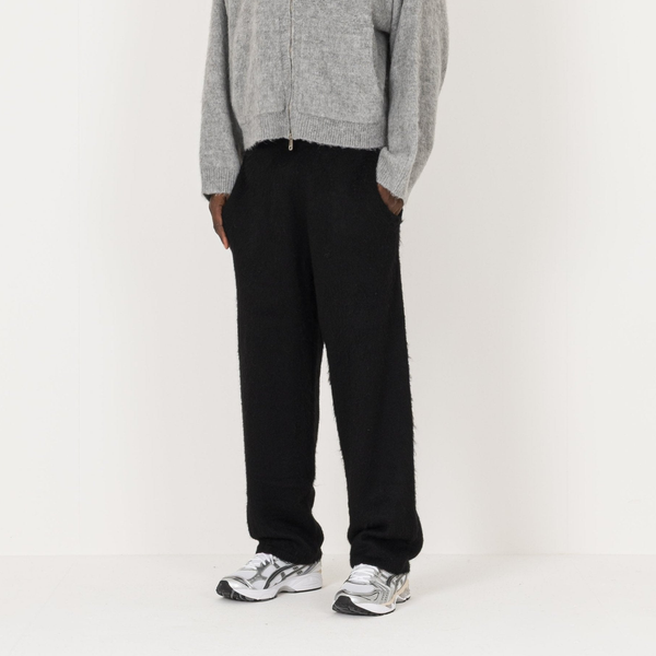Mohair Sweatpant - Black - Destructive