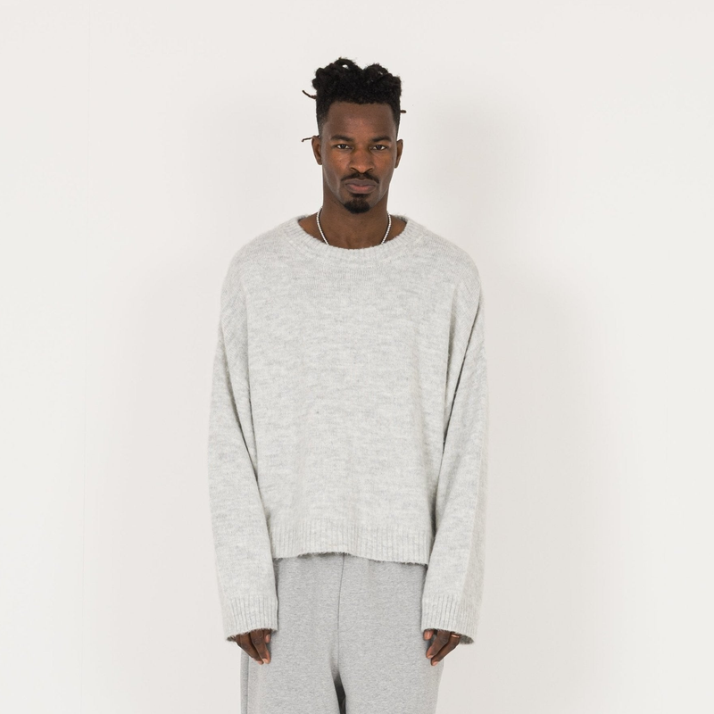 Mohair Sweatshirt - Mist - Destructive