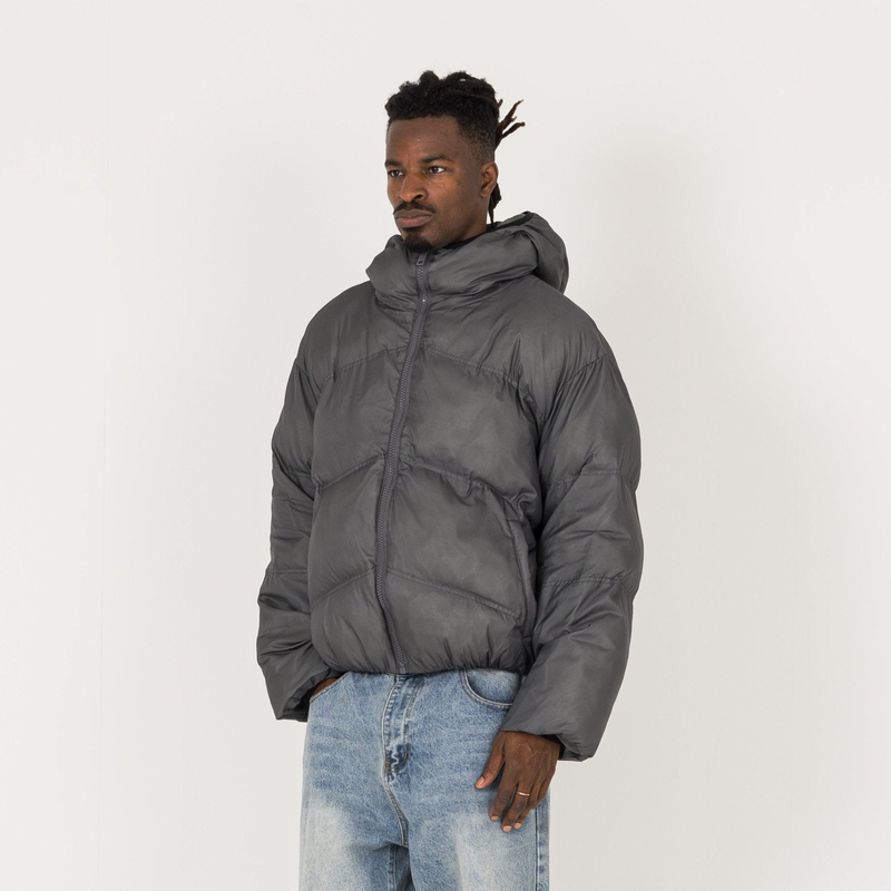 Puffer Jacket - Slate - Destructive