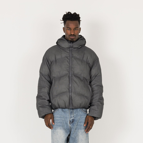 Puffer Jacket - Slate - Destructive