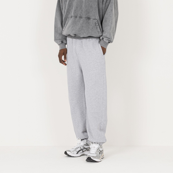 Relaxed Cuffed Sweatpant - Light Marl Grey - Destructive