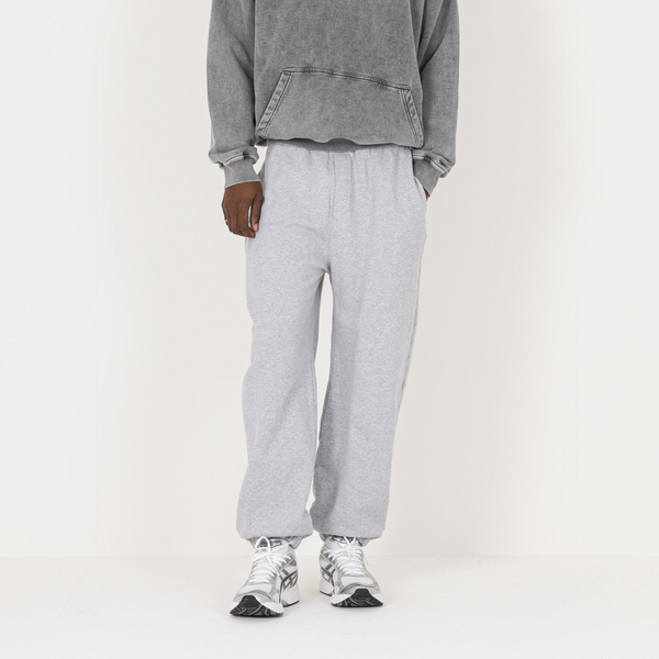 Relaxed Cuffed Sweatpant - Light Marl Grey - Destructive