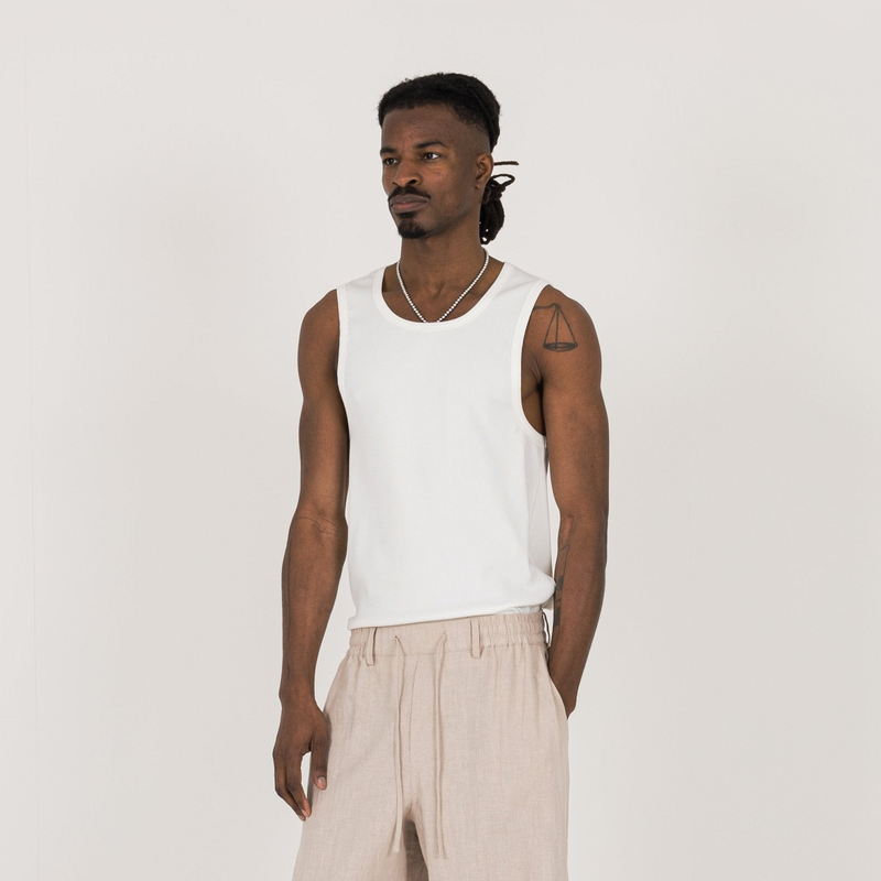 Rib Tank - White - Destructive