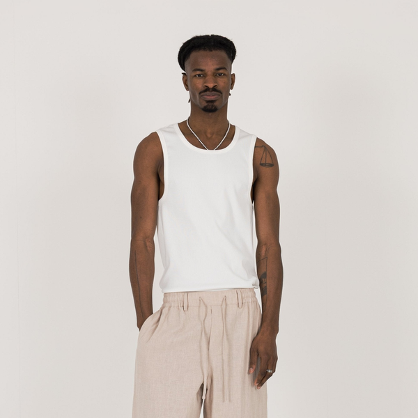 Rib Tank - White - Destructive