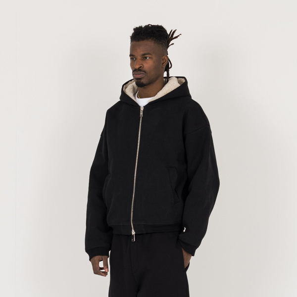 Sculpt Fleece Jacket - Carbon Black - Destructive