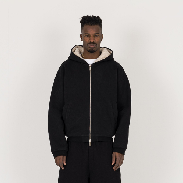 Sculpt Fleece Jacket - Carbon Black - Destructive