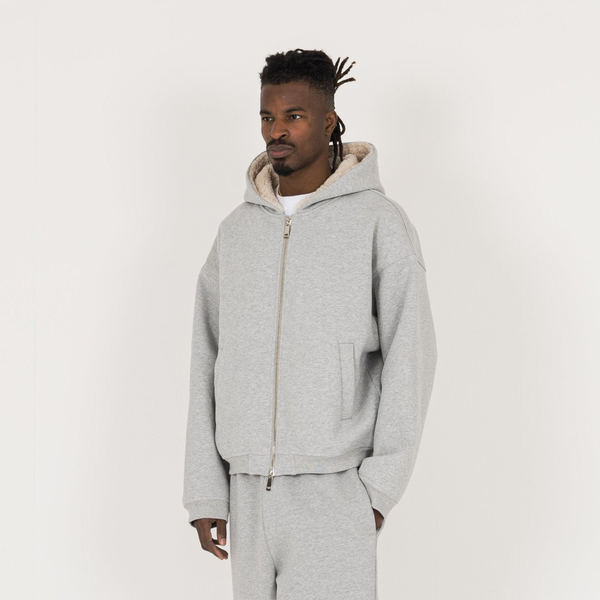 Sculpt Fleece Jacket - Slate Marl - Destructive