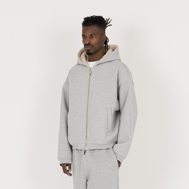 Sculpt Fleece Jacket - Slate Marl - Destructive