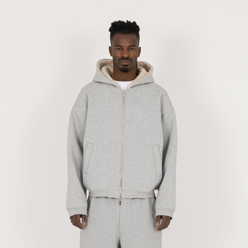 Sculpt Fleece Jacket - Slate Marl - Destructive