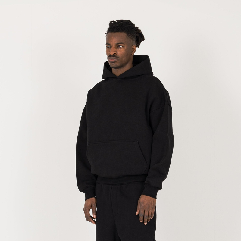 Sculpt Hoodie - Carbon Black - Destructive