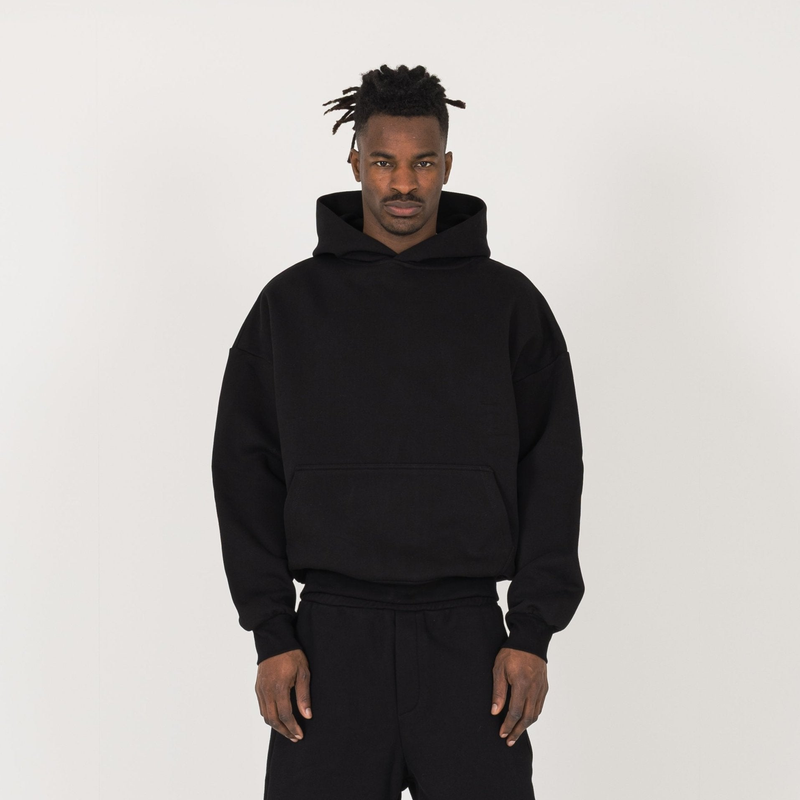 Sculpt Hoodie - Carbon Black - Destructive