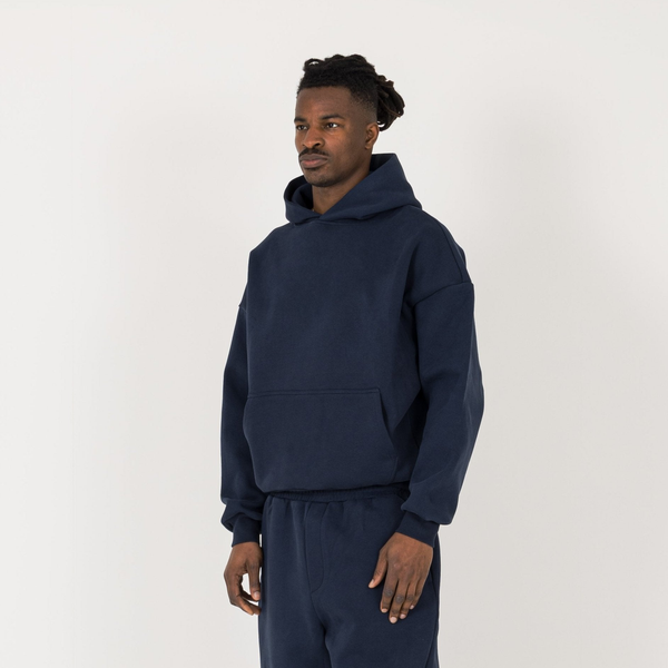 Sculpt Hoodie - Midnight Blue - Destructive