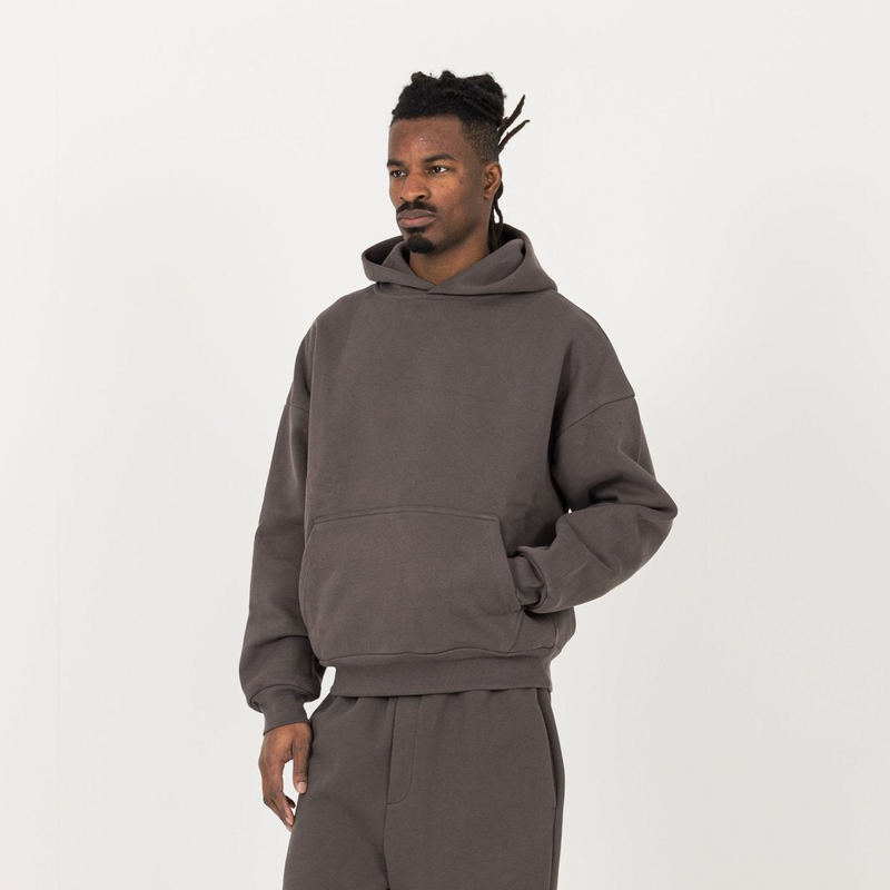 Sculpt Hoodie - Moor Brown - Destructive