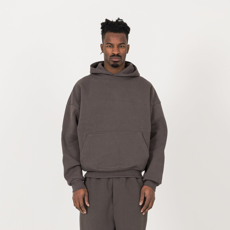 Sculpt Hoodie - Moor Brown - Destructive