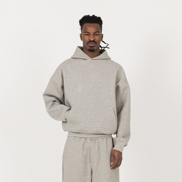 Sculpt Hoodie - Stone Marl - Destructive