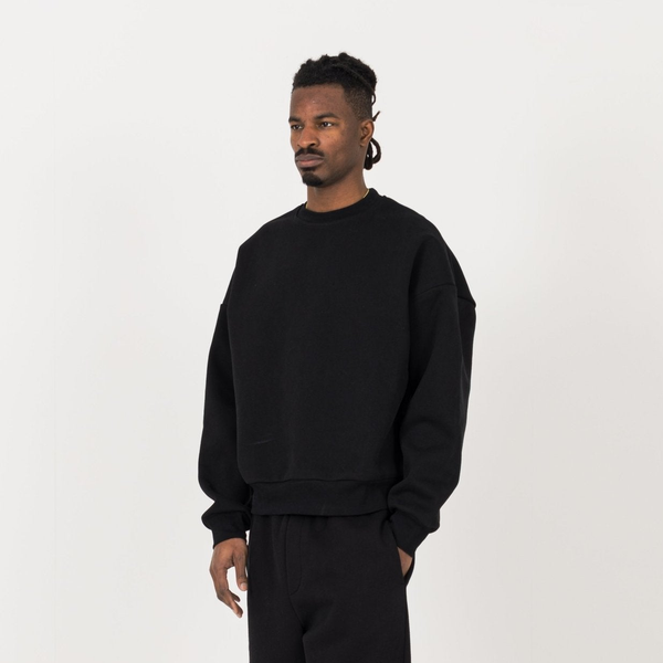 Sculpt Sweatshirt - Carbon Black - Destructive