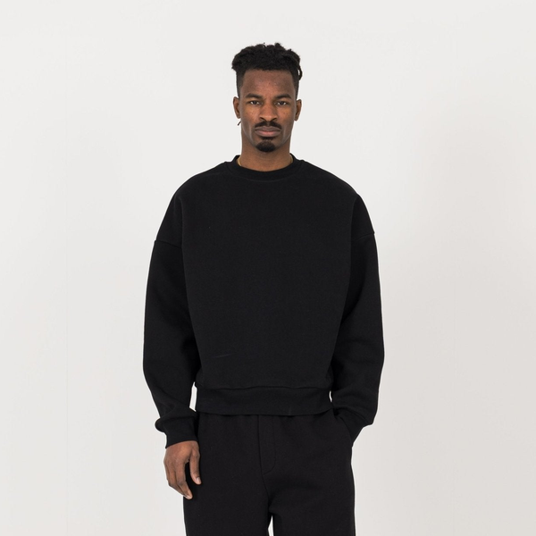 Sculpt Sweatshirt - Carbon Black - Destructive