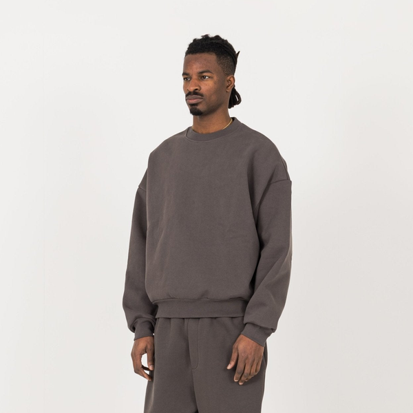 Sculpt Sweatshirt - Moor Brown - Destructive