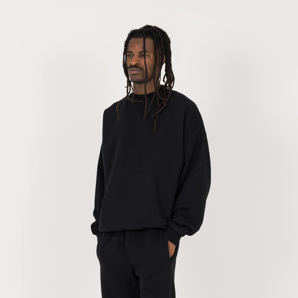 Sweatshirt - Black - Destructive