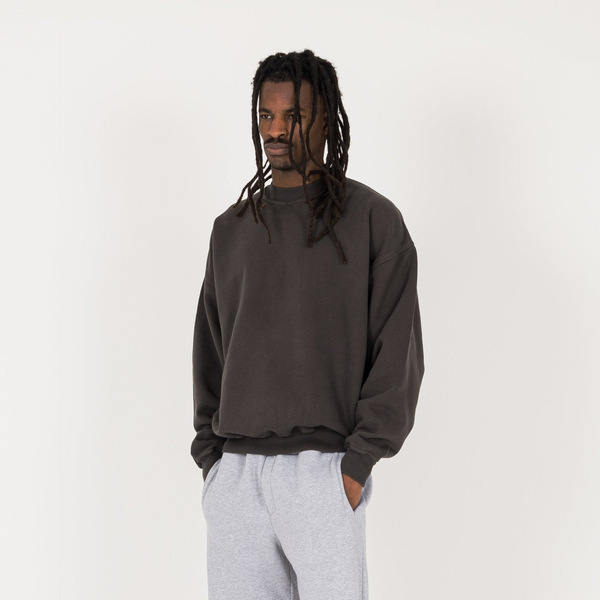 Sweatshirt - Dark Mocha - Destructive