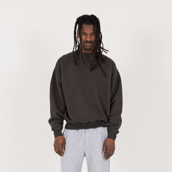 Sweatshirt - Dark Mocha - Destructive