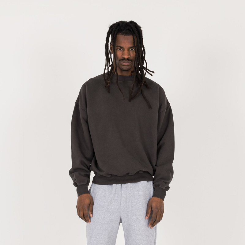 Sweatshirt - Dark Mocha - Destructive