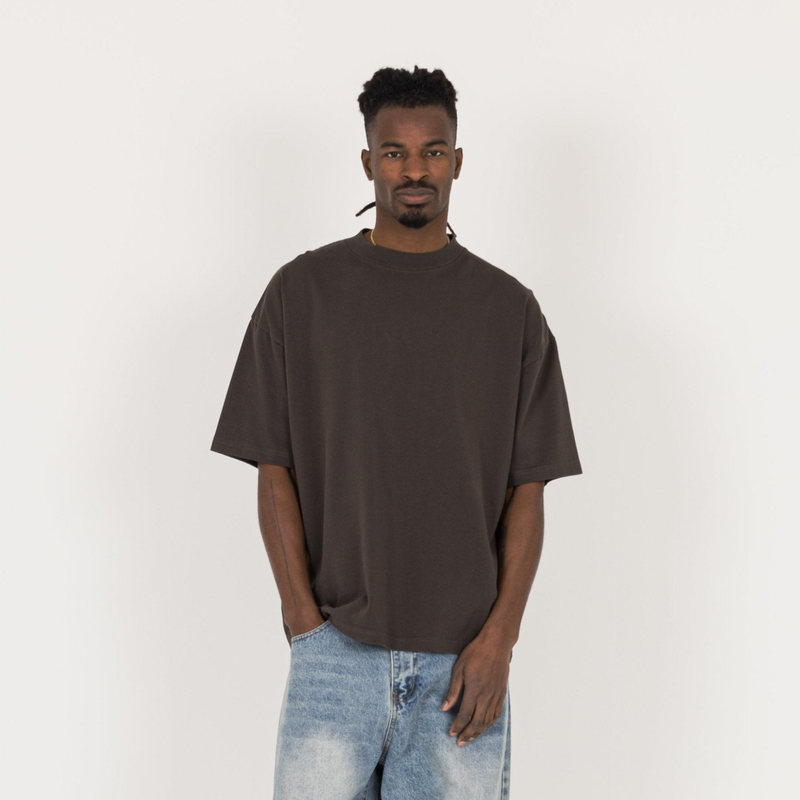 T-Shirt - Dark Mocha - Destructive